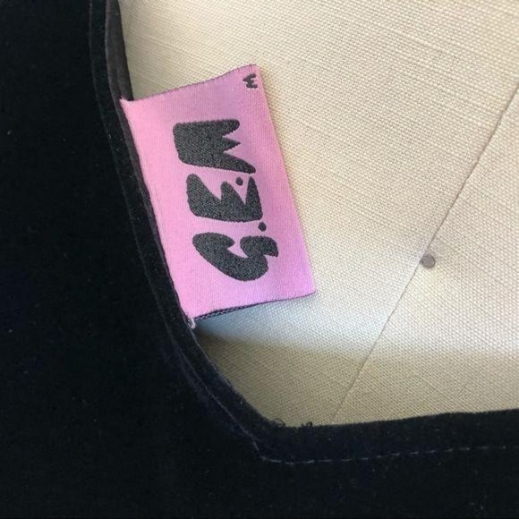 Lazy Oaf GEM Swanning Around Dress Velvet Cold Sho - Picture 10 of 10